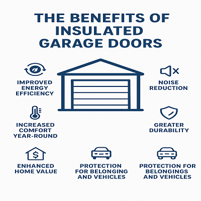 The Benefits of Insulated Garage Doors